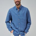 CAMISA COM MISTURA DE LINHO