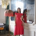 Vestido Barbie fuxia chanel cinturón