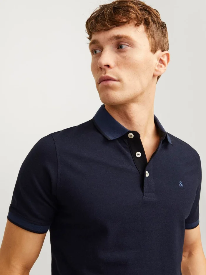 Polo Liso Gola de Camisa - Image 4