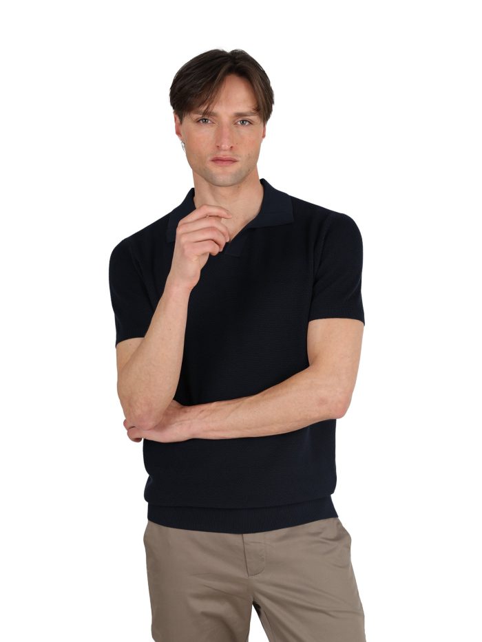 Polo estruturado 100% algodão - Image 1