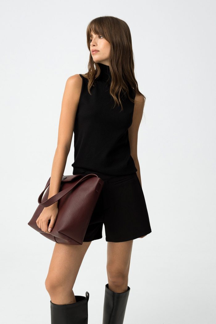 Top slim fit de malha - Image 2
