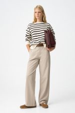Calças straight fit