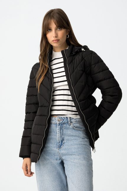 Casaco acolchoado regular fit