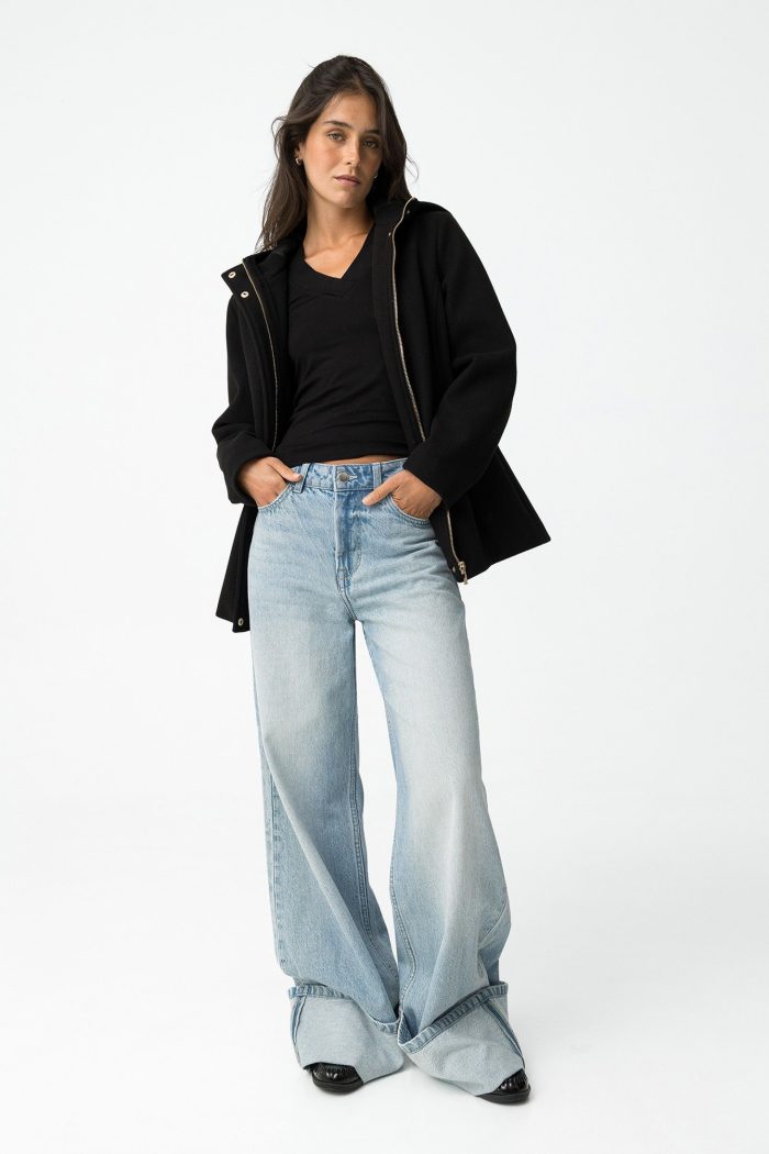 Casaco curto regular fit - Image 2