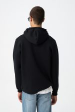 Hoodie estampado de manga comprida - Image 3