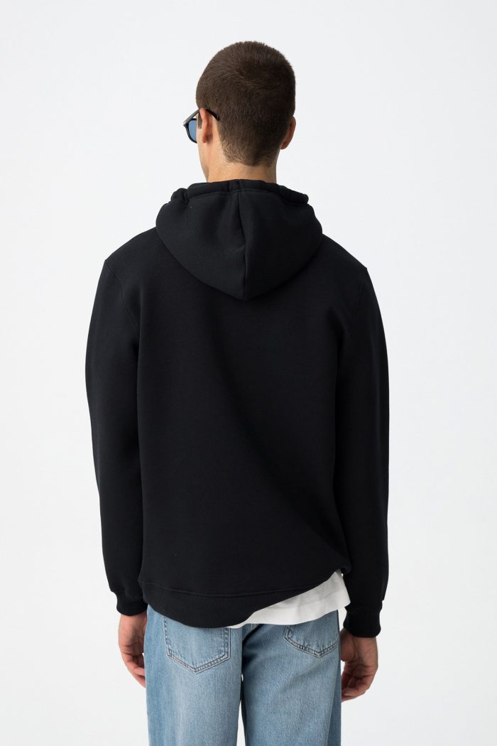 Hoodie estampado de manga comprida - Image 3