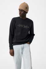 Sweatshirt com gola redonda - Image 2