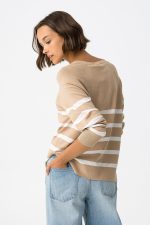 Camisola regular fit às riscas - Image 3