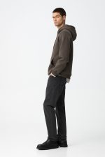 Calças de ganga em cinza escuro - Image 3