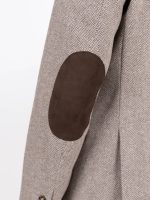 Blazer de lã com micro padrão - Image 3