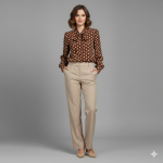 Blusa AWARE com gravata