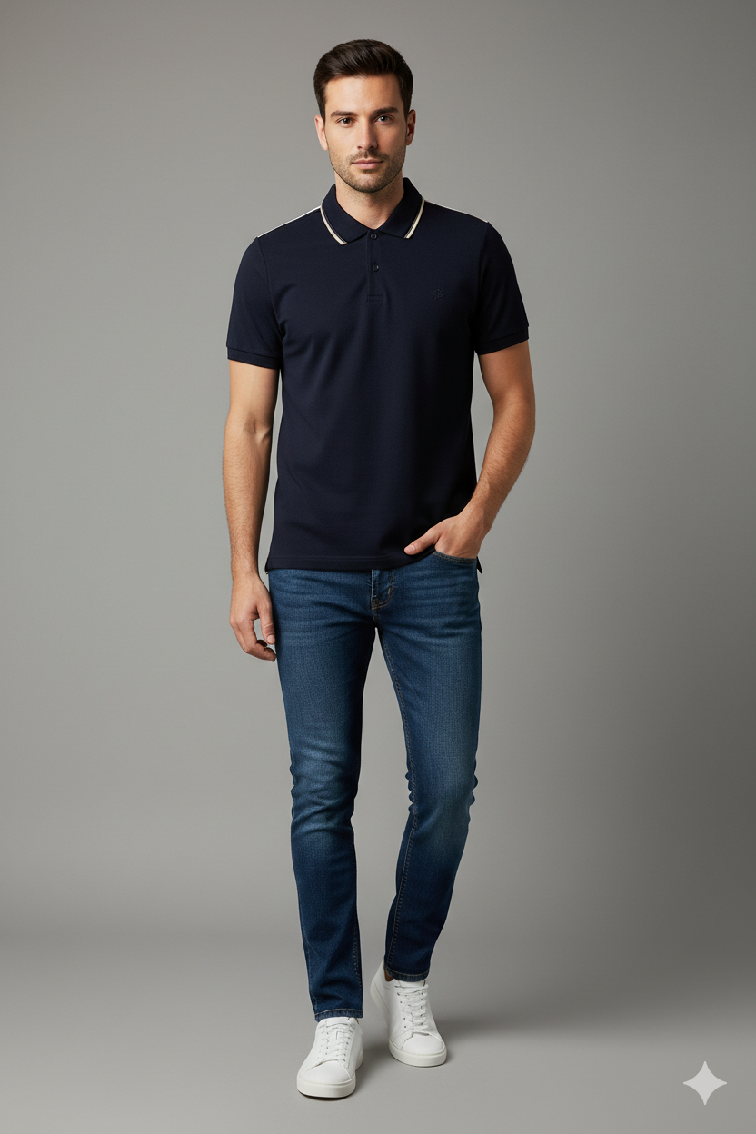 daf4afa2-6a1c-42ce-8214-23a00a2437ce POLO REGULAR FIT SPORT TAPE - Image 1