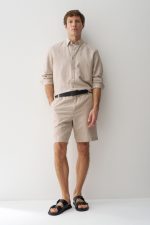 CAMISA COM MISTURA DE LINHO - Image 4