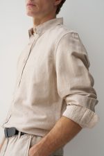 CAMISA COM MISTURA DE LINHO - Image 2