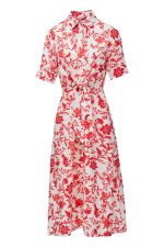 MIDI SHIRT DRESS W/ BELT - Image 2