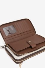 Porta moedas castanho chic - Image 3