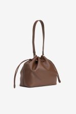 Bolsa castanha efeito saco - Image 2