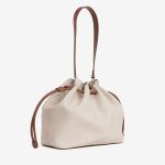 Carteira creme minimalista boho