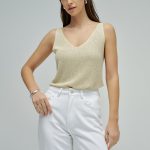 TOP DE MALHA COM LUREX