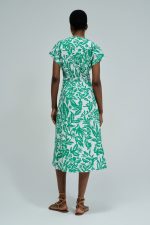 VESTIDO COM PADRÃO FLORAL - Image 2