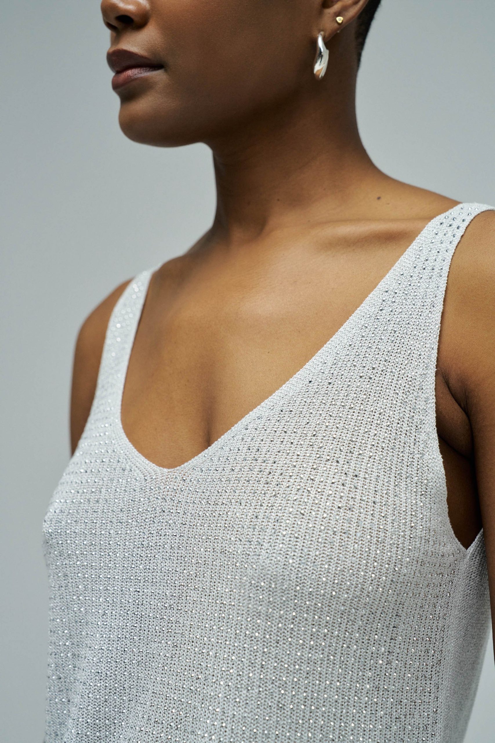 TOP DE MALHA COM LUREX - Image 3