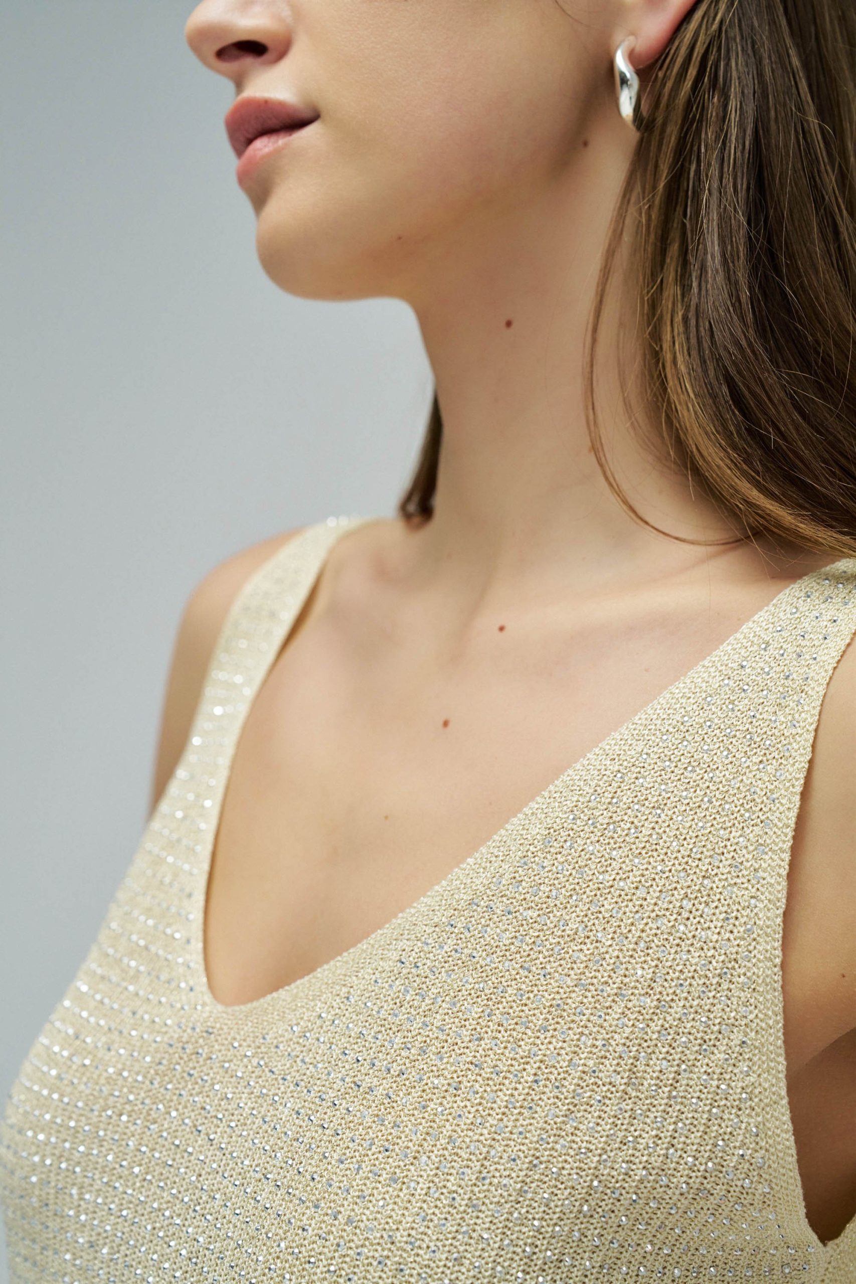 TOP DE MALHA COM LUREX - Image 3