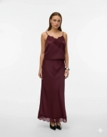 VMJULIA Cintura alta Saia Longa