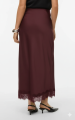 VMJULIA Cintura alta Saia Longa - Image 3