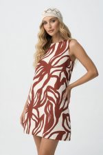 Vestido Curto - Bege