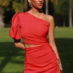 Vestido Leila, recorte assimétrico