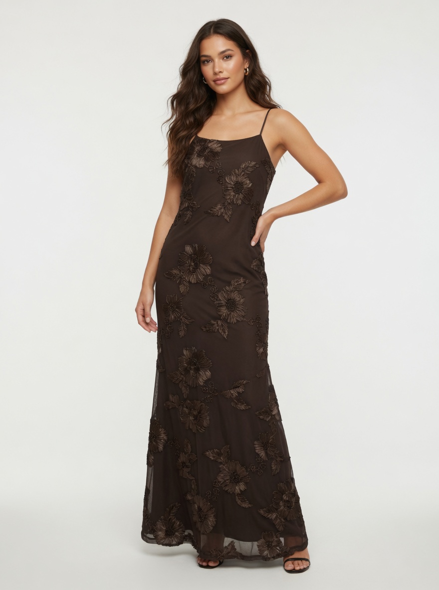 xn2q9 VMQUINN Vestido longo - Image 1