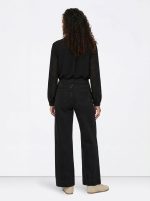 Jeans de cor preta - Image 2