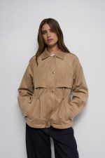 PARKA EFEITO SUEDE