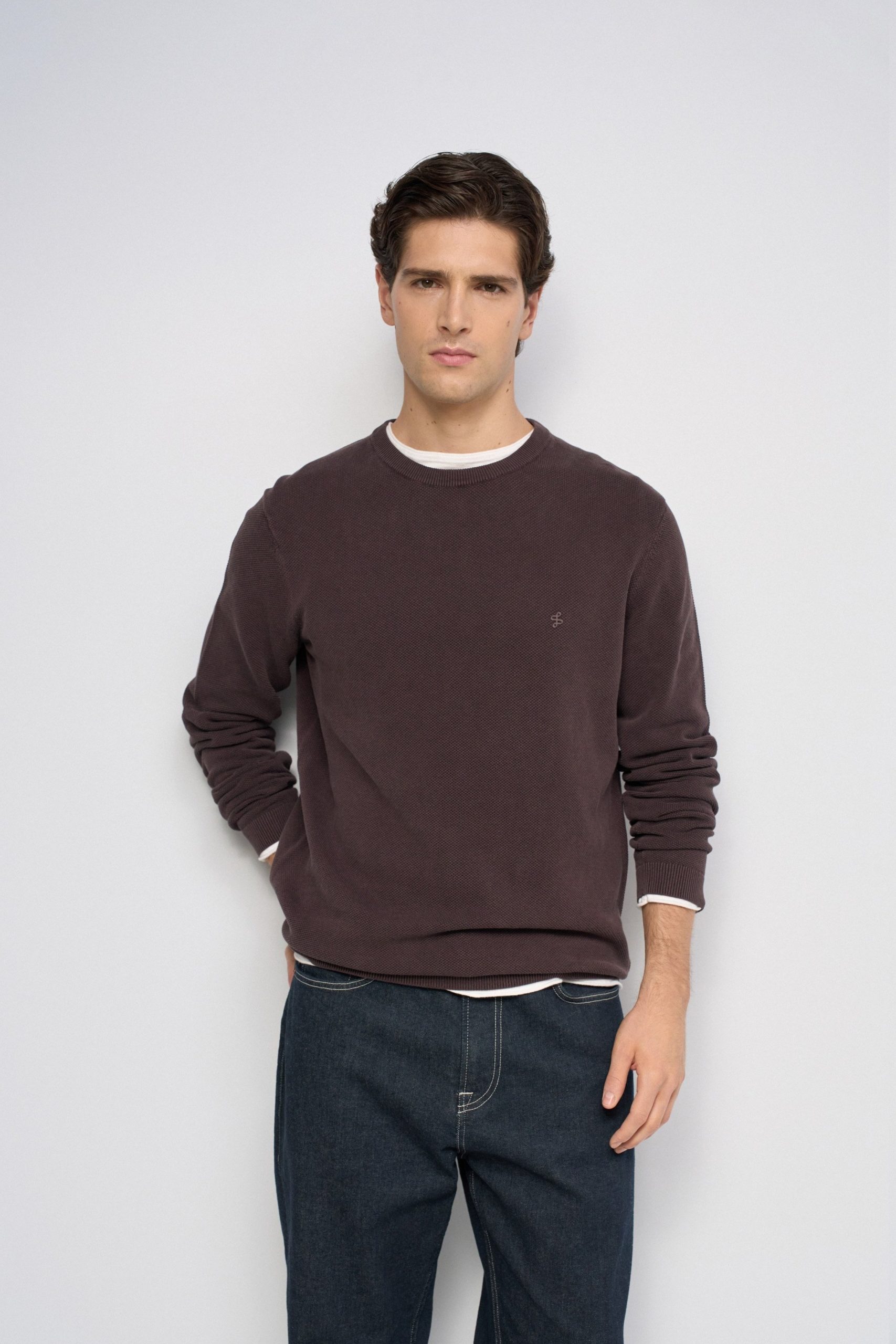 1 CAMISOLA DE MALHA TEXTURADA - Image 1