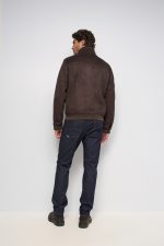 CASACO BOMBER EFEITO SUEDE - Image 3