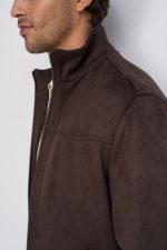 CASACO BOMBER EFEITO SUEDE - Image 4