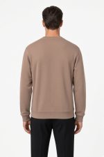 Camisola larga de cor bege - Image 2