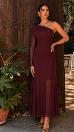 Vestido bordo - Image 2