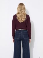 Camisola de cor vinho - Image 2